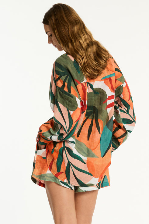 Sea Level Tropaluxe Beach Shirt